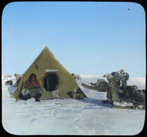 Image of Tent in Spring, Crockerland Expedition